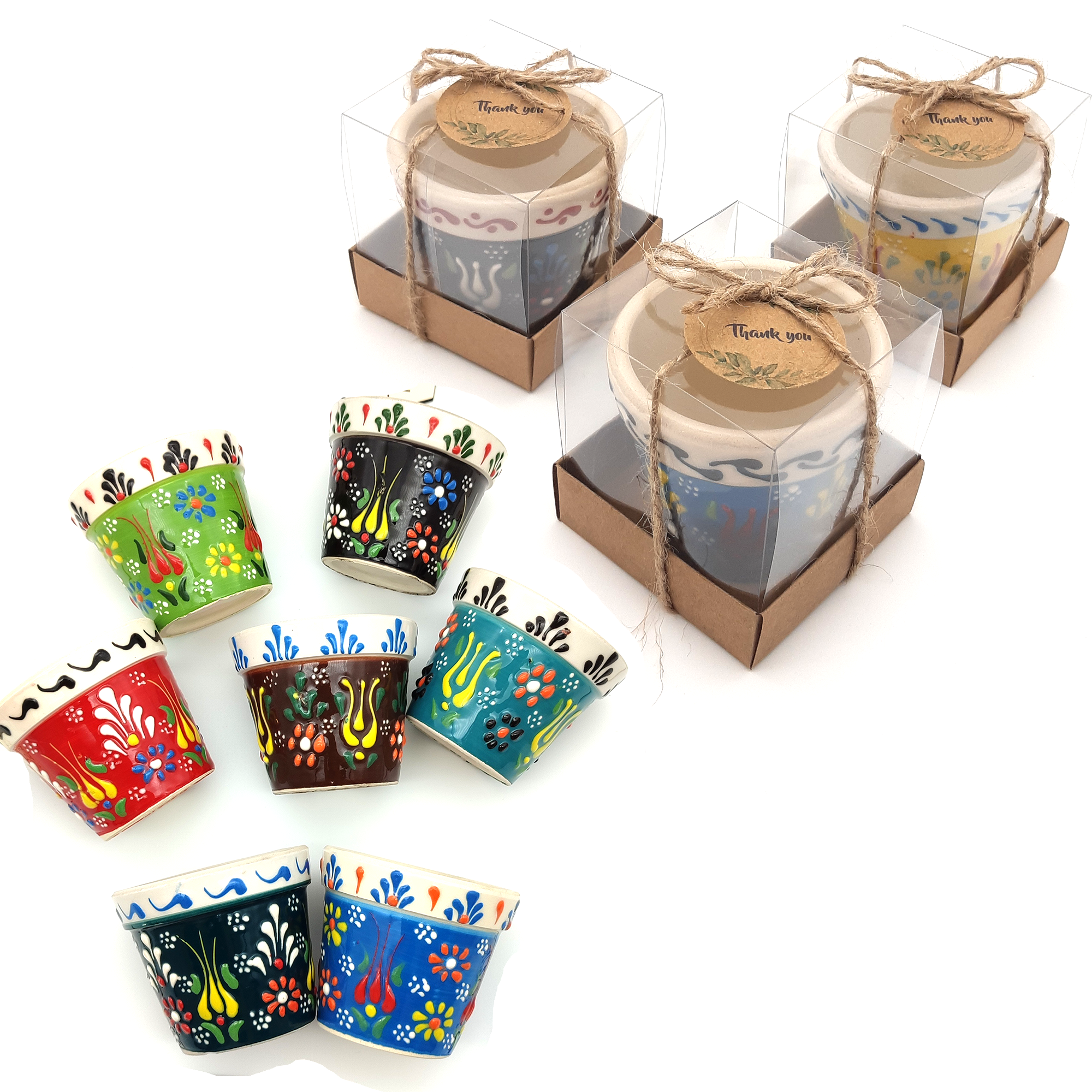 gastgeschenk hochzeit gäste, Minitöpfe in Kartons hochzeit geschenke für brautpaar, taufe geschenk gäste baby, Schön Das Du Da Bist