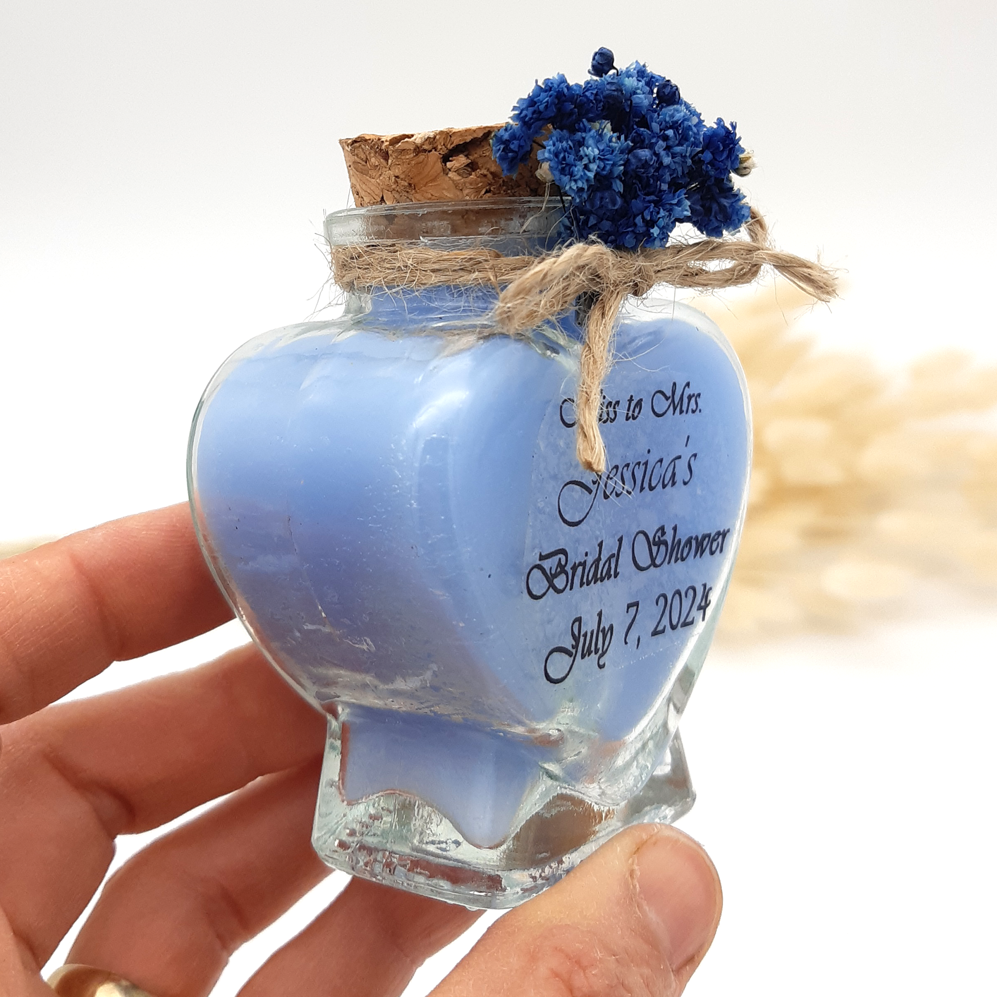 hochzeit geschenke für brautpaar, Kerze im Herzglas, gastgeschenk hochzeit gäste, taufe geschenk gäste babyparty, Schön Das Du Da Bist