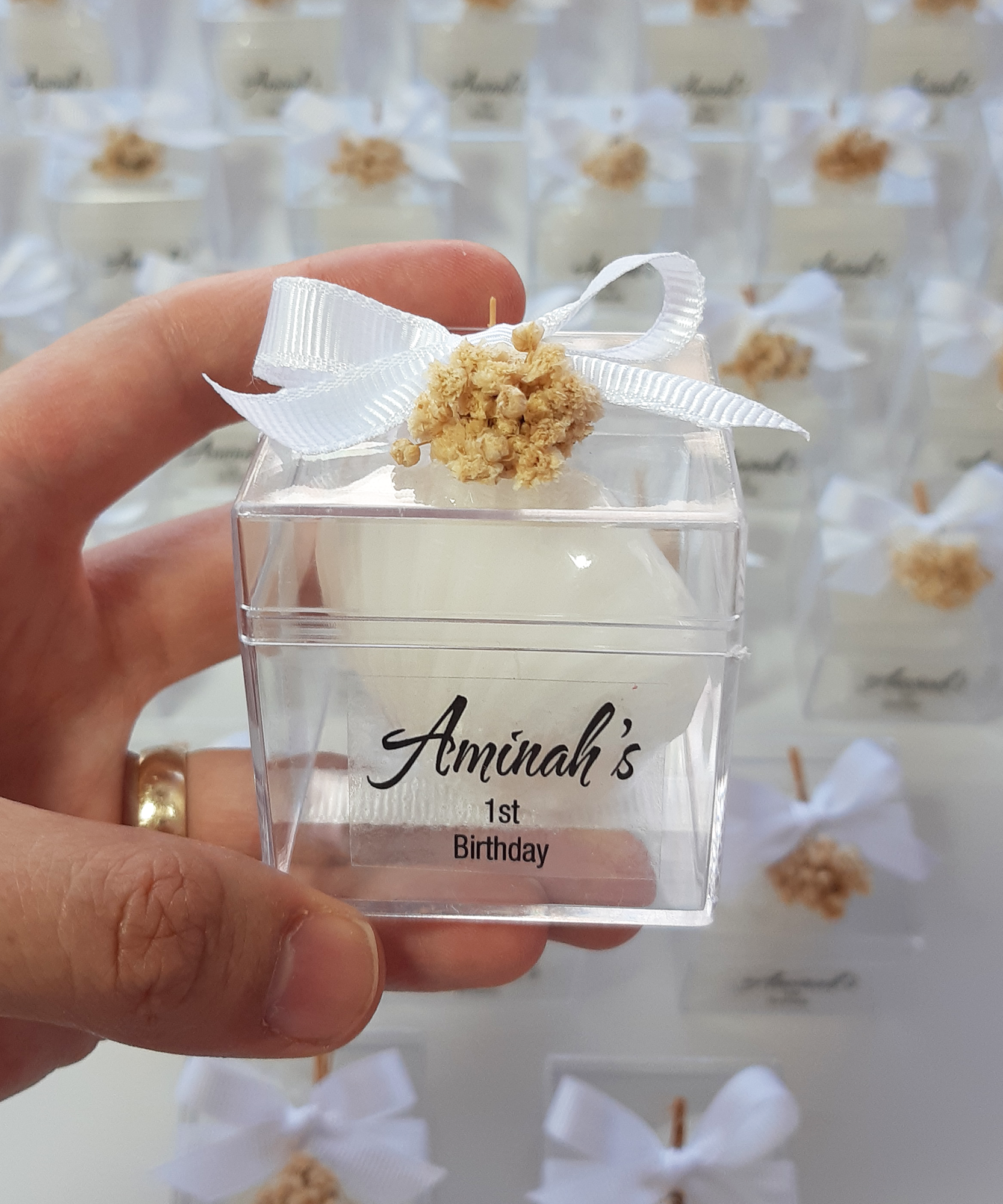 Muschelkerze gastgeschenk hochzeit gäste,  taufe geschenk gäste babyparty, hochzeit geschenke für brautpaar,  Schön Das Du Da Bist