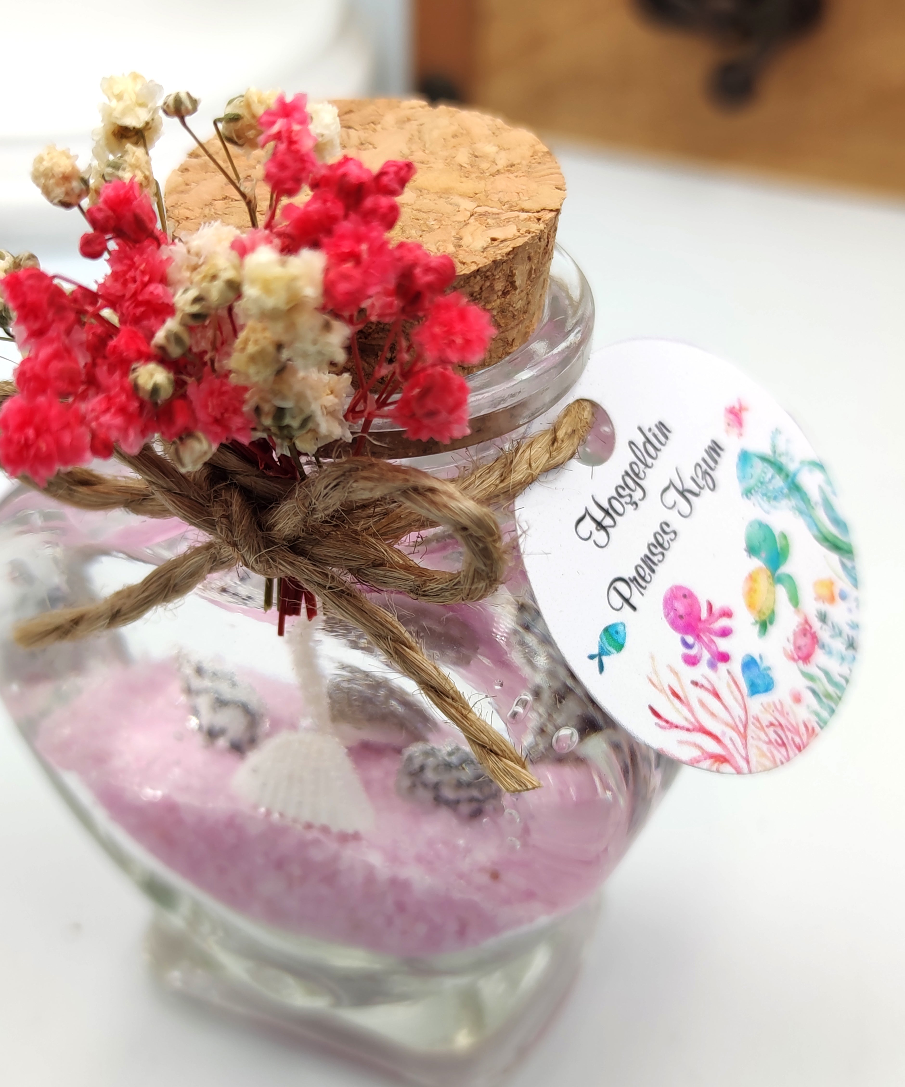 hochzeit geschenke für brautpaar, Gel Kerze im Herzglas, gastgeschenk hochzeit gäste, taufe geschenk gäste babyparty, Schön Das Du Da Bist