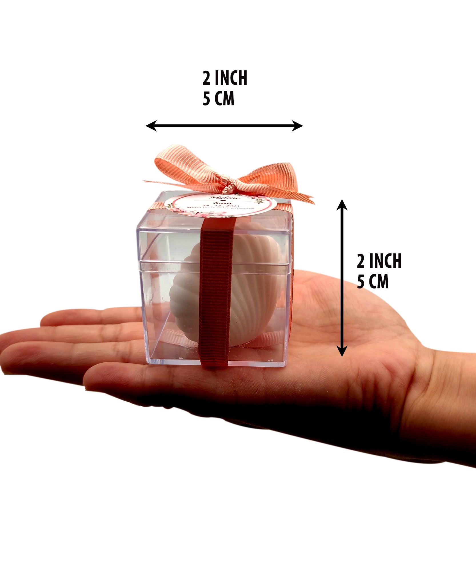 Muschelkerze hochzeit geschenke für brautpaar, gastgeschenk hochzeit gäste, taufe geschenk gäste babyparty, Schön Das Du Da Bist