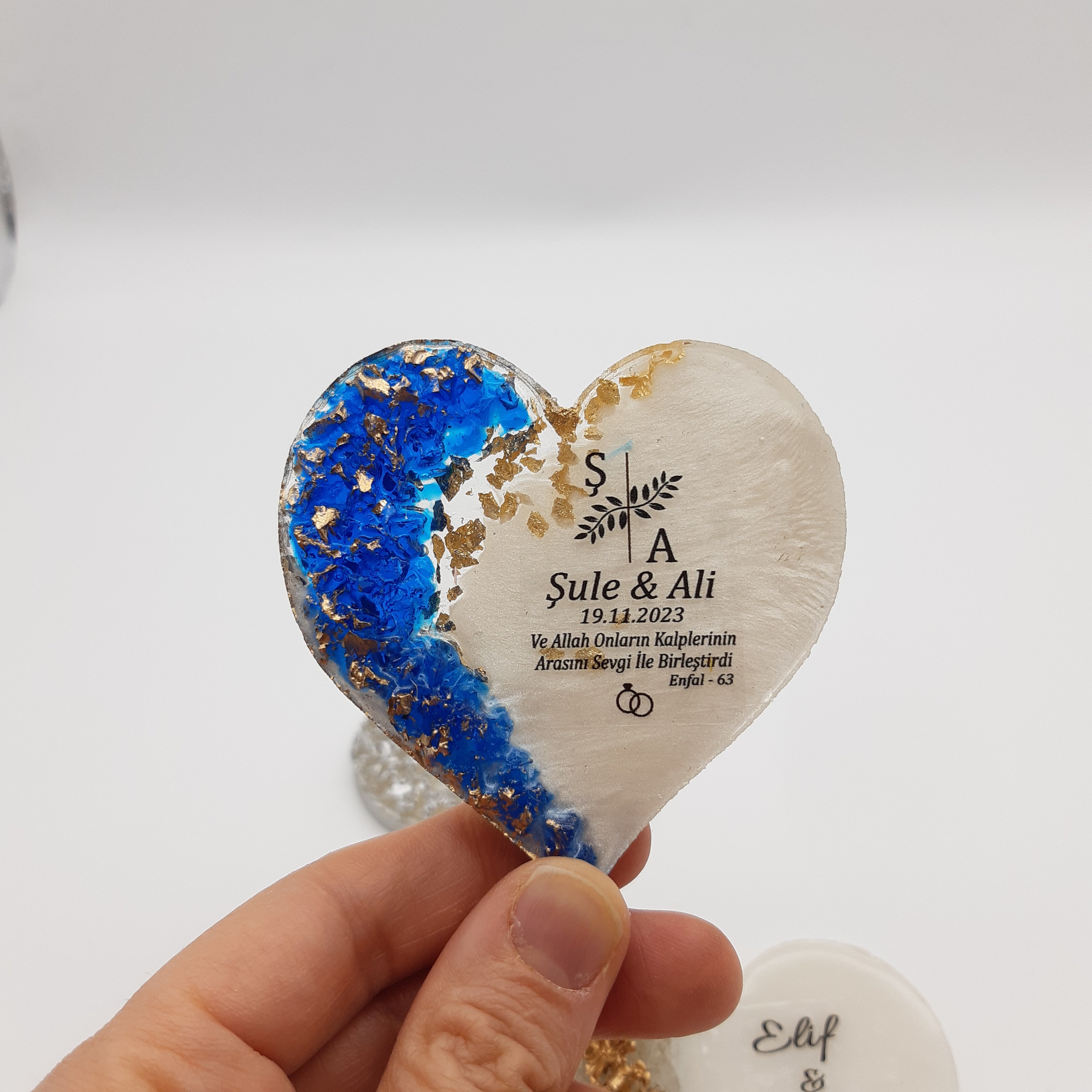 gastgeschenk hochzeit gäste, Epoxidmagnet für Kühlschrank, hochzeit geschenke für brautpaar, taufe geschenk gäste babyparty, Schön Das Du Da Bist