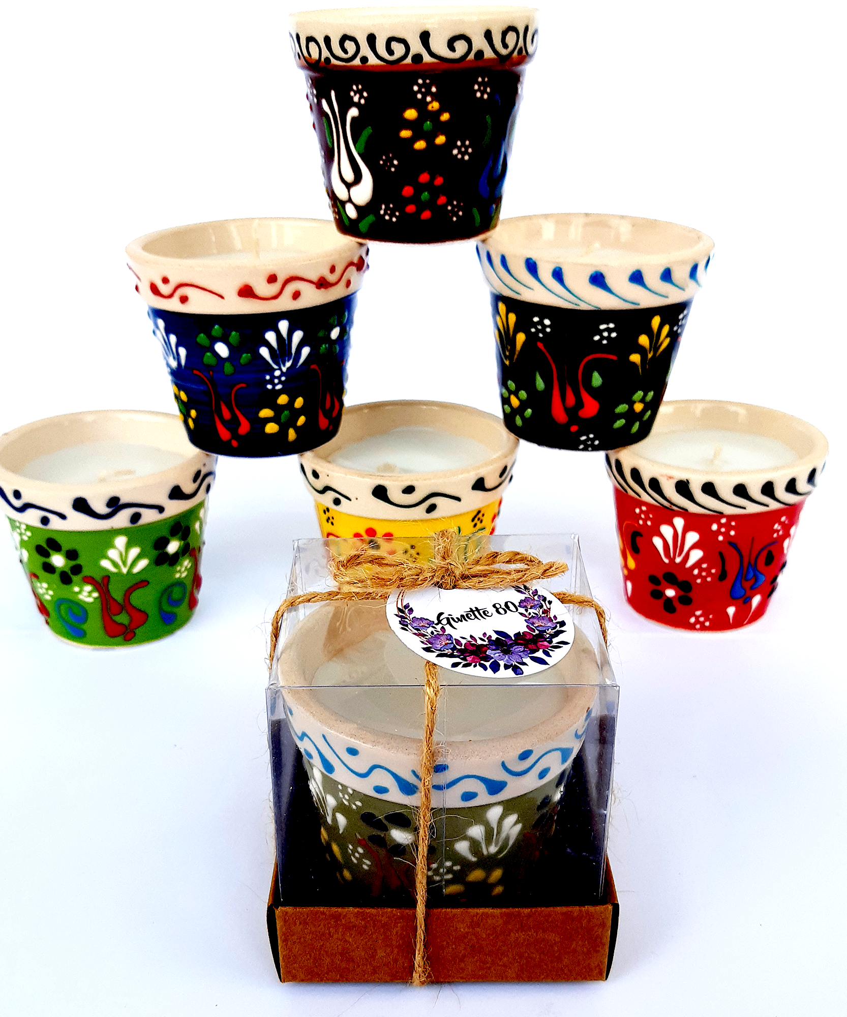 hochzeit geschenke für brautpaar,Kerze im Keramiktopf, gastgeschenk hochzeit gäste, taufe geschenk gäste babyparty, Schön Das Du Da Bist