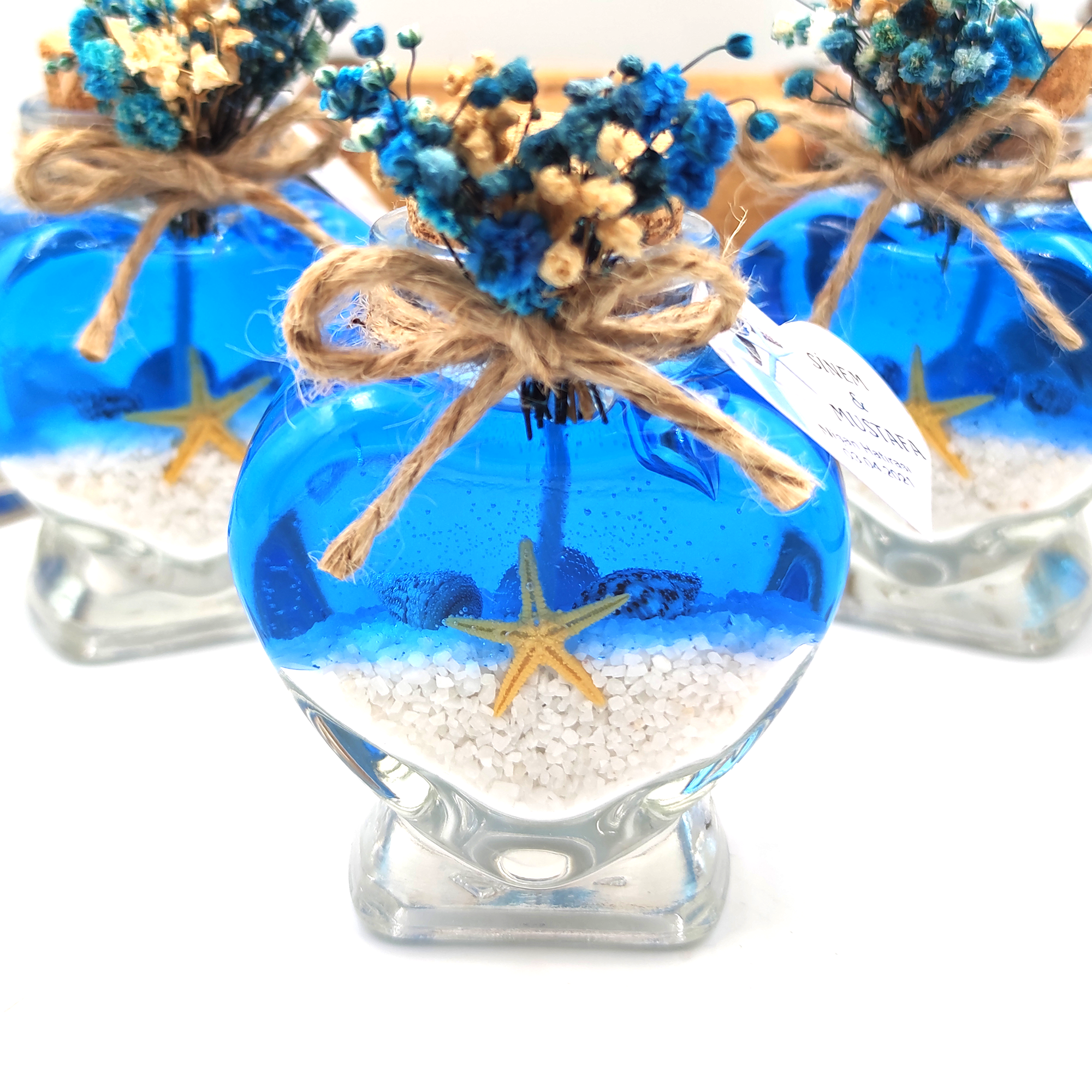 hochzeit geschenke für brautpaar, Gel Kerze im Herzglas, gastgeschenk hochzeit gäste, taufe geschenk gäste babyparty, Schön Das Du Da Bist