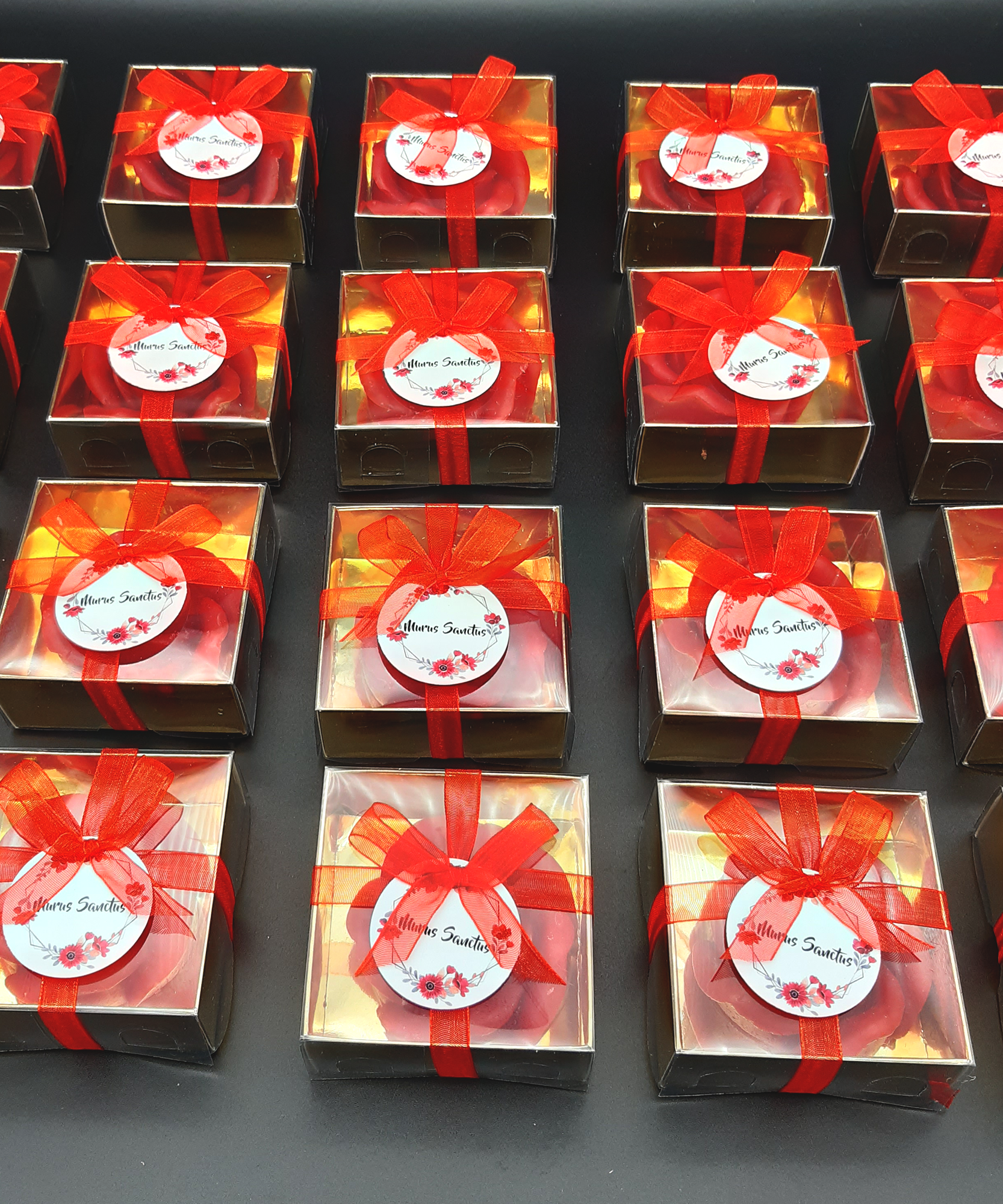 Rosenkerze hochzeit geschenke für brautpaar, gastgeschenk hochzeit gäste, taufe geschenk gäste babyparty, Schön Das Du Da Bist