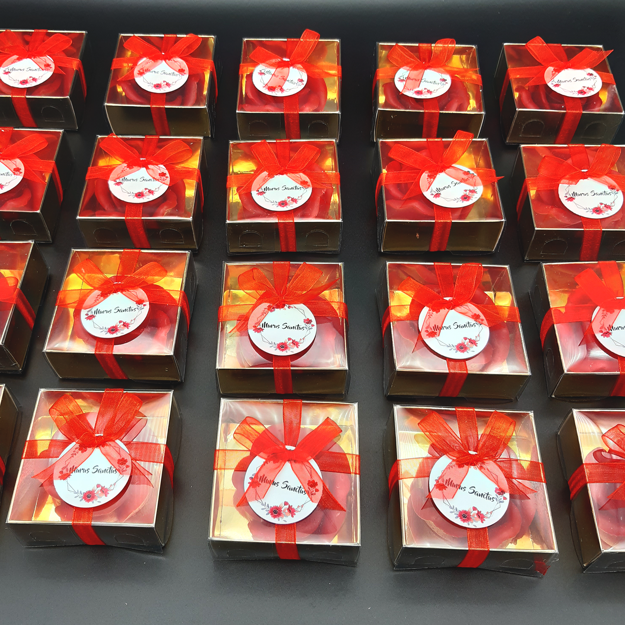 Rosenkerze hochzeit geschenke für brautpaar, gastgeschenk hochzeit gäste, taufe geschenk gäste babyparty, Schön Das Du Da Bist