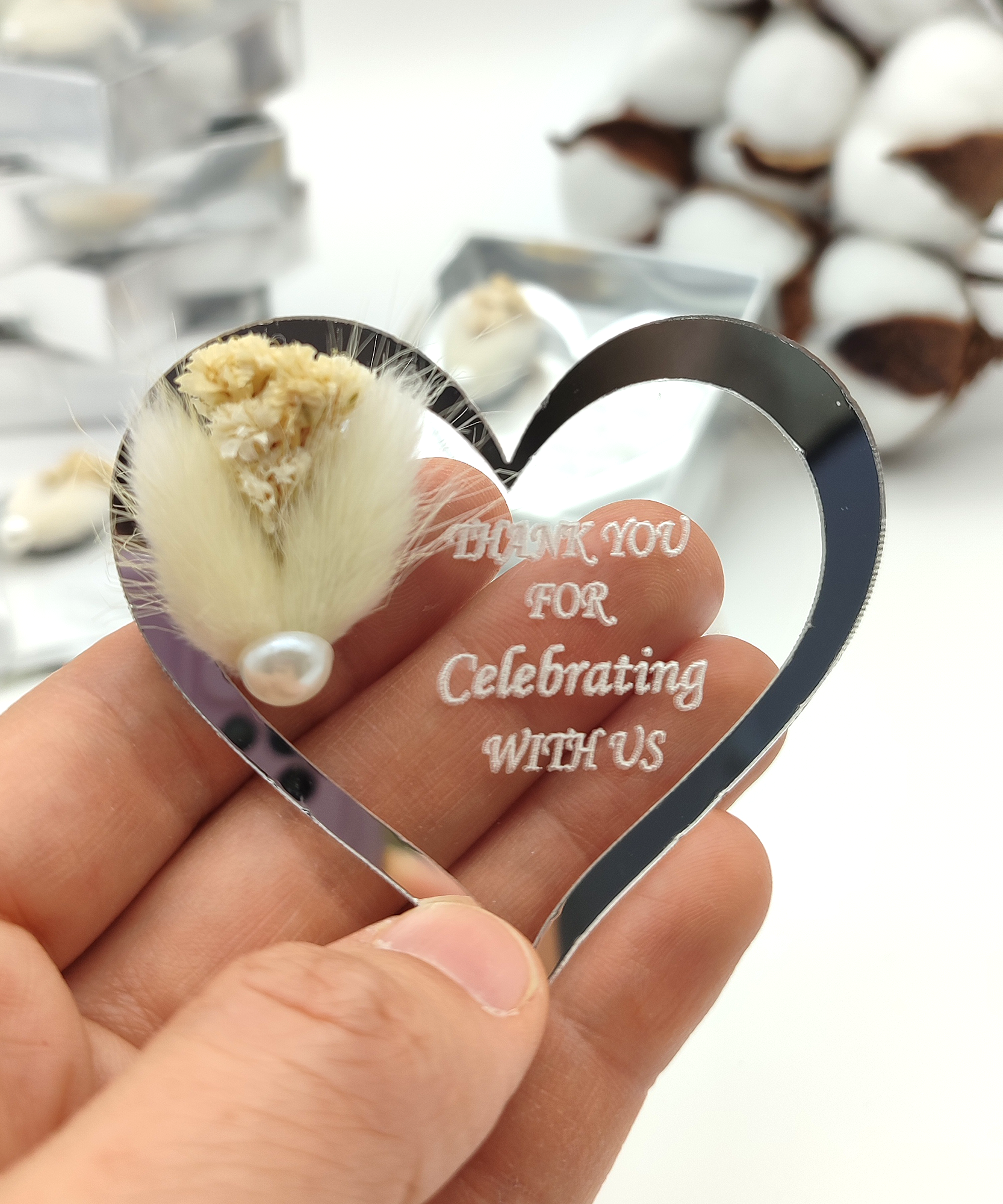 gastgeschenke hochzei für die gäste personalisier,  Stück gold silber Acryl hochzeit gastgeschenke für die gäste, Taufe, Kommunion Konfirmation,Geburtstag, schön das du da bist, Brautparty