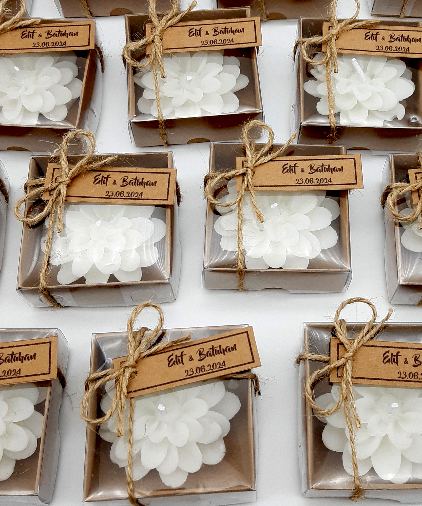 Lotuskerze, Schön Das Du Da Bist, hochzeit geschenke für brautpaar, gastgeschenk hochzeit gäste, taufe geschenk gäste babyparty,