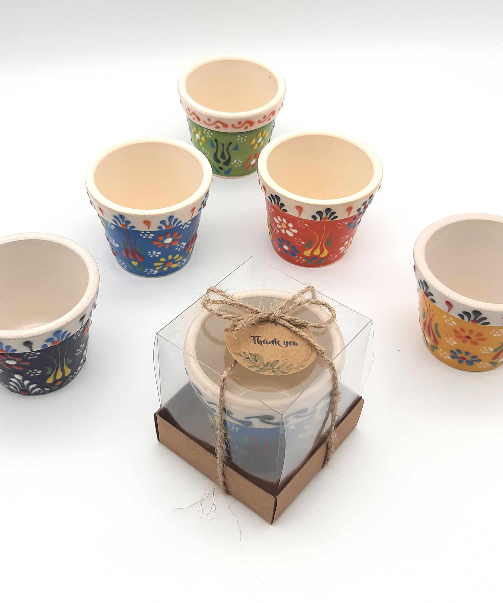 gastgeschenk hochzeit gäste, Minitöpfe in Kartons hochzeit geschenke für brautpaar, taufe geschenk gäste baby, Schön Das Du Da Bist