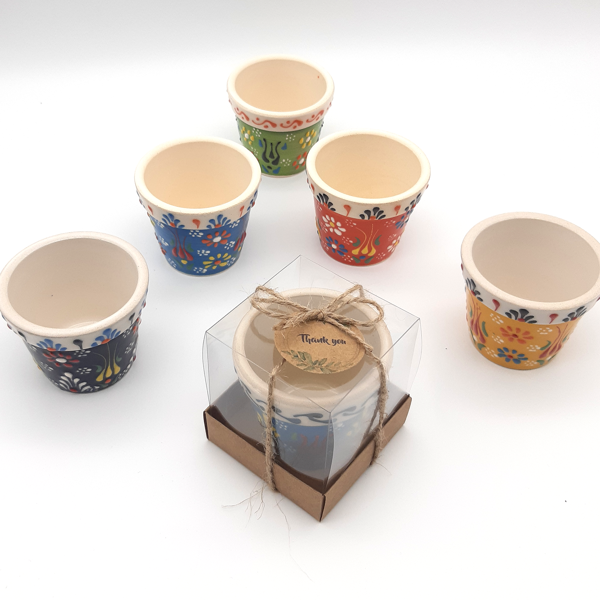 gastgeschenk hochzeit gäste, Minitöpfe in Kartons hochzeit geschenke für brautpaar, taufe geschenk gäste baby, Schön Das Du Da Bist